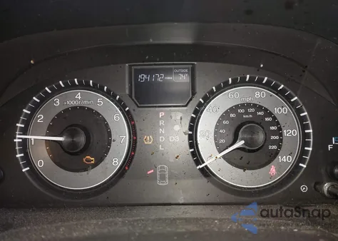 2011 Honda Odyssey Ex-L z USA, uszkodzony, nr VIN 5FNRL5H63BB005072